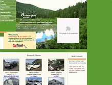 Tablet Screenshot of greenspotauto.com
